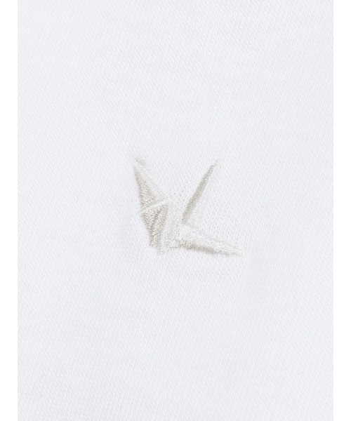 1piu1uguale3 RELAX(ウノピュウノウグァーレトレリラックス)の「1PIU1UGUALE3 RELAX (ウノ ピュ ウノ ウグァーレ トレ リラックス) 別注 裾&バックロゴ クルーネック 半袖 Tシャツ 1PRUST25119SZ(Tシャツ/カットソー・メンズ・ホワイト/ブラック・S/M/L/LL/2XL)」の8枚目の写真