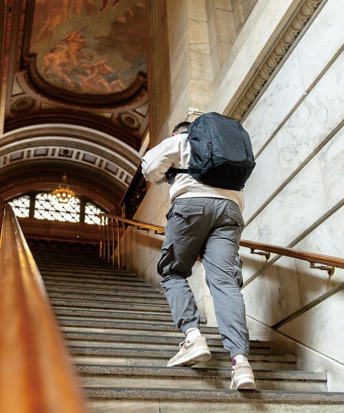 BEAMS(ビームス)の「【MORE VARIATION 開催中】ABLE CARRY / Max EDC X-Pac(バックパック/リュック・メンズ・ブラック・ONE SIZE)」の17枚目の写真