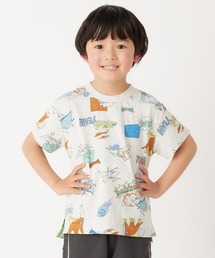 スーパーDINOヒーロープリントTシャツ