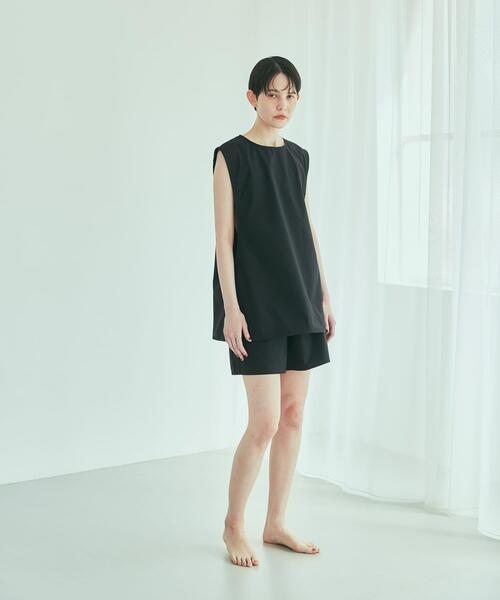 URBAN RESEARCH（アーバンリサーチ）の「『2サイズ展開』『UVカット』Swim URBAN RESEARCH　スイムドロストノースリーブ（水着・レディース・ブラウン/ブラック・SMALL/MEDIUM）」の5枚目の写真