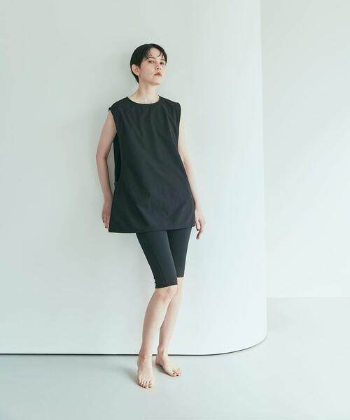 URBAN RESEARCH（アーバンリサーチ）の「『2サイズ展開』『UVカット』Swim URBAN RESEARCH　スイムドロストノースリーブ（水着・レディース・ブラウン/ブラック・SMALL/MEDIUM）」の11枚目の写真