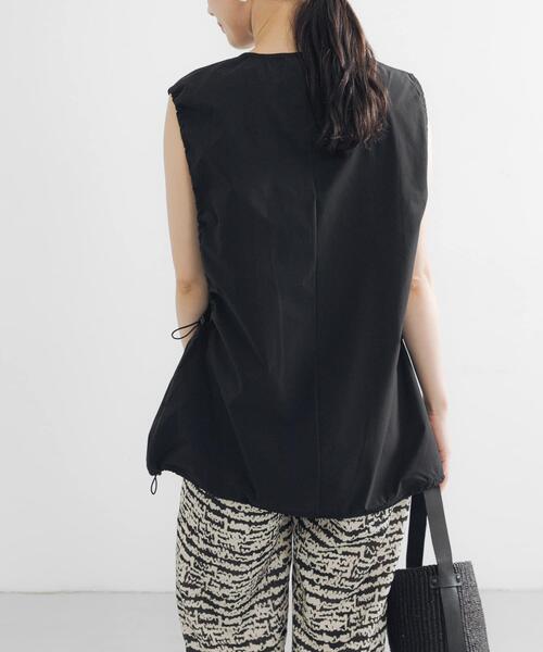 URBAN RESEARCH（アーバンリサーチ）の「『2サイズ展開』『UVカット』Swim URBAN RESEARCH　スイムドロストノースリーブ（水着・レディース・ブラウン/ブラック・SMALL/MEDIUM）」の14枚目の写真