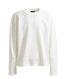 【BREATH / ブレス】NEWRICH WAFFLE LS TEE / ホワイト [BR25SS-C50