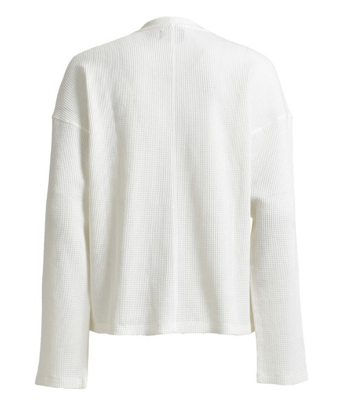 BREATH(ブレス)の「【BREATH / ブレス】NEWRICH WAFFLE LS TEE / ホワイト [BR25SS-C50(Tシャツ/カットソー・メンズ・ホワイト・M/L)」の3枚目の写真