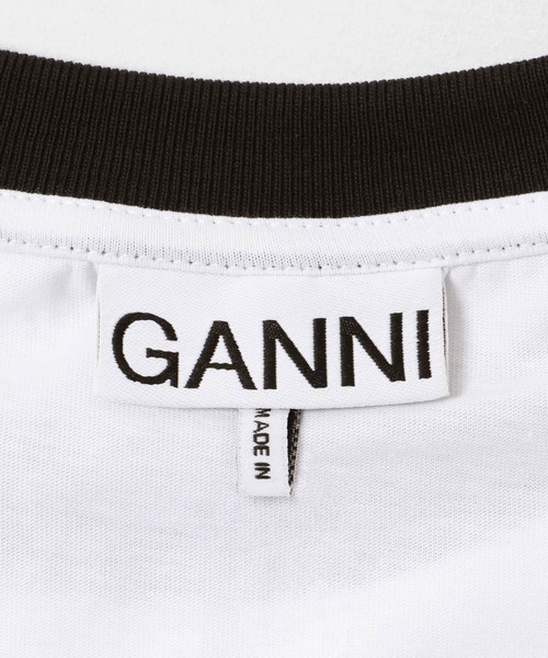 GANNI（ガニー）の「GANNI　Basic Jersey Bear Small T-shirts（Tシャツ/カットソー・レディース・ホワイト・SMALL）」の11枚目の写真