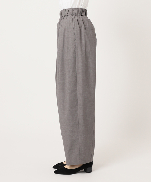 JOURNAL STANDARD relume(ジャーナルスタンダード レリューム)の「接触冷感 / 防しわ / ウォッシャブルブロードカーブイージーパンツ(その他パンツ・レディース・ベージュ/チャコールグレー・36/38)」の14枚目の写真