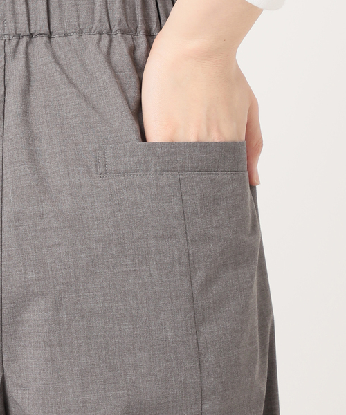 JOURNAL STANDARD relume(ジャーナルスタンダード レリューム)の「接触冷感 / 防しわ / ウォッシャブルブロードカーブイージーパンツ(その他パンツ・レディース・ベージュ/チャコールグレー・36/38)」の9枚目の写真