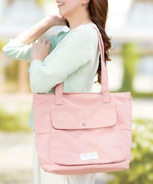 【BarcosBlue/バルコスブルー】ポケットデザイントートバッグ