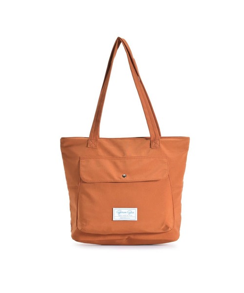 BarcosBlue(バルコスブルー)の「【BarcosBlue/バルコスブルー】ポケットデザイントートバッグ(トートバッグ・レディース・ピンク/オレンジ/アイボリー・ONE SIZE)」の3枚目の写真