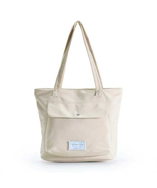 BarcosBlue(バルコスブルー)の「【BarcosBlue/バルコスブルー】ポケットデザイントートバッグ(トートバッグ・レディース・ピンク/オレンジ/アイボリー・ONE SIZE)」の2枚目の写真