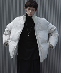 remer（リメール）の「HEAT FILL RIB NECK JACKET / ヒートフィルリブネックジャケット（ダウンジャケット/コート）」
