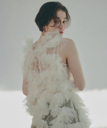 NOTREemor | asymmetry tulle tops(シャツ/ブラウス)