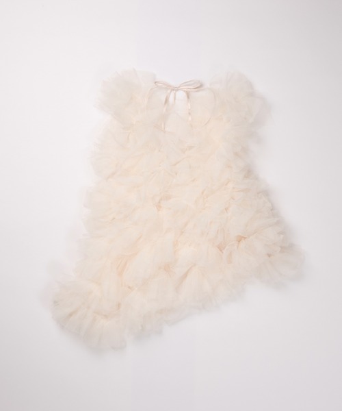 NOTREemor asymmetry tulle tops ノートルエモア asymmetry tulle tops(シャツ/ブラウス)|NOTREemor