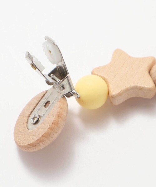 SLAP SLIP BABY(スラップスリップベビー)の「アニマルクマウサギ恐竜木製マルチクリップベビー(その他ベビー用品・キッズ・グリーン/ピンク/イエロー・FREE)」の6枚目の写真