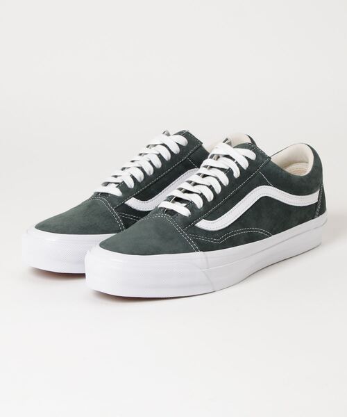 VANS(バンズ)の「LX OLD SKOOL(スニーカー・メンズ・ダークグリーン・28.5cm)」の1枚目の写真