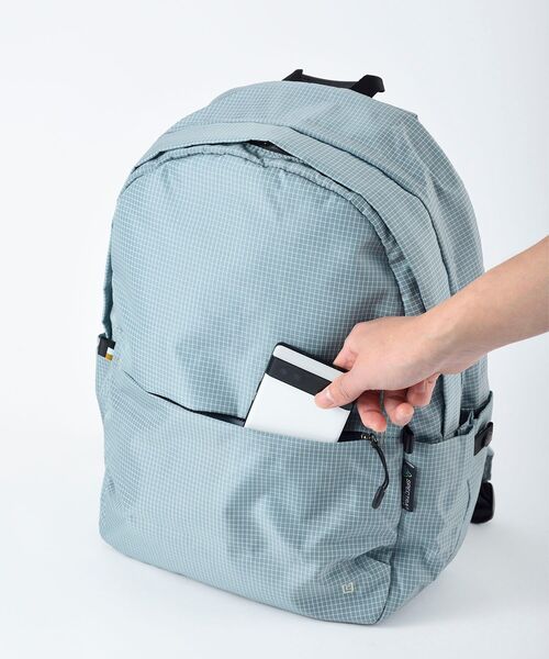 TRAVEL SHOP MILESTO(トラベルショップミレスト)の「TROT SPECTRA バックパック M(バックパック/リュック・レディース・グレー系その他/ブラック/その他・フリ-)」の10枚目の写真