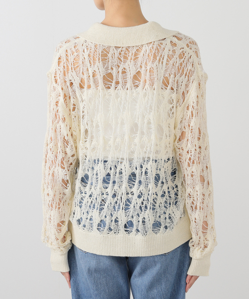 TAAKK(ターク)の「TAAKK TAPE YARN KNIT TA25SS-KN030:ニット TAAKK(ターク)の「TAAKK TAPE YARN KNIT TA25SS-KN030:ニット