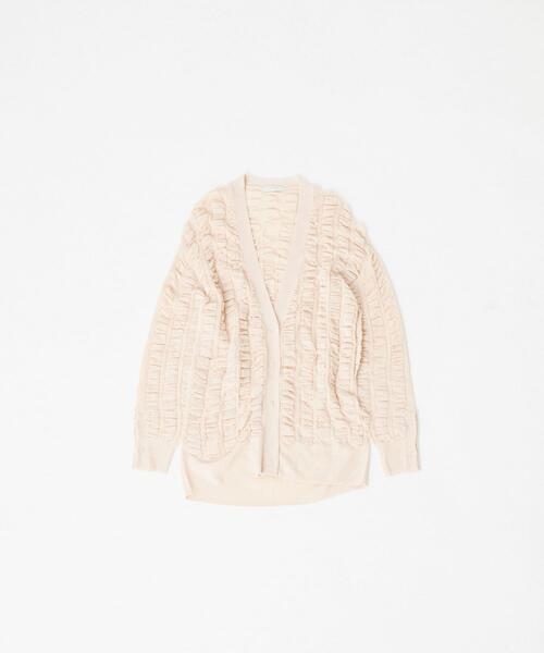 LAATO（ラート）の「fukure cardigan（カーディガン/ボレロ・レディース・オフホワイト/ブラック・FREE）」の20枚目の写真