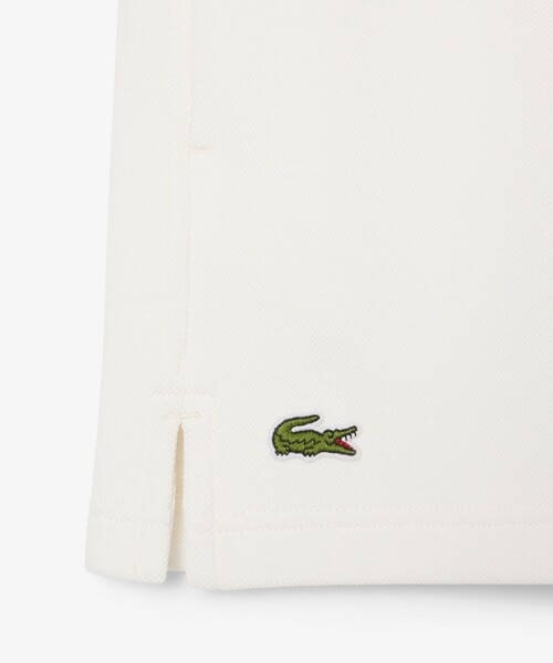 LACOSTE(ラコステ)の「ダブルフェイス鹿の子地ショートパンツ(その他パンツ・レディース・ホワイト・36/38)」の7枚目の写真
