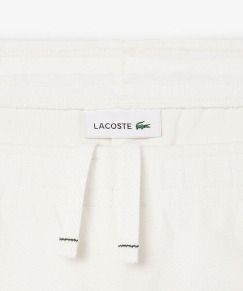 LACOSTE(ラコステ)の「ダブルフェイス鹿の子地ショートパンツ(その他パンツ・レディース・ホワイト・36/38)」の8枚目の写真