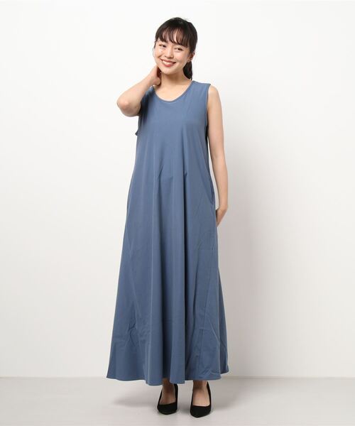 IENA スペインピマコットン　ノースリーブワンピース 楽天市場】ina イナ aranciato別注 胸切替タック Vネック