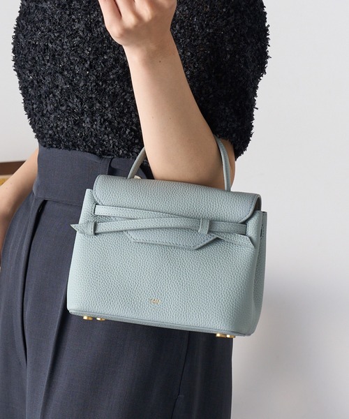 tov(トーヴ)の「【TOV】26SS新作 MIMI MINI(ハンドバッグ・レディース・グレイッシュベージュ/サックスブルー/ブラック/キャメル/ブラック系その他2/ホワイト/ブラウン/ピンク/ミント/ダークブラウン・FREE)」の17枚目の写真