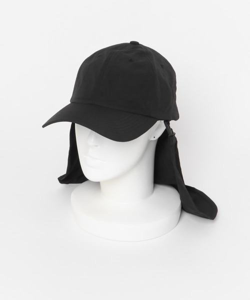 SMELLY(スメリー)の「『撥水/UVカット』サンシェードキャップ(キャップ・レディース・ブラック/グレー・-)」の12枚目の写真