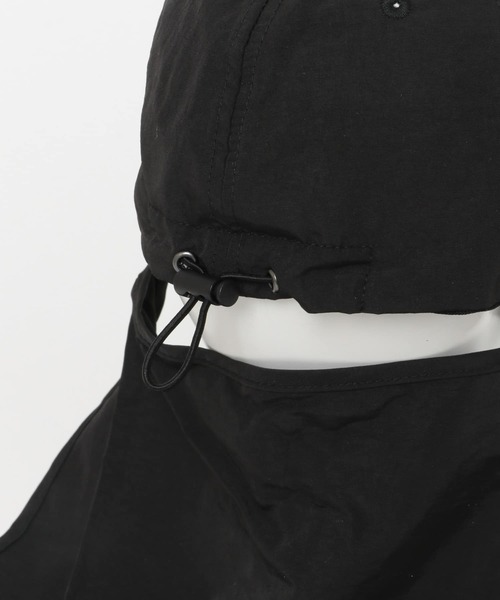 SMELLY(スメリー)の「『撥水/UVカット』サンシェードキャップ(キャップ・レディース・ブラック/グレー・-)」の18枚目の写真