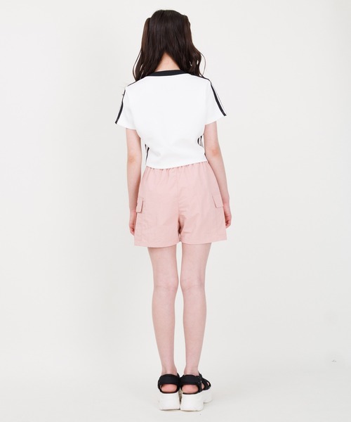 ピンク ショートパンツ ドローストリング付き Babyピンクショートパンツ | ファッション通販サイト NUGU