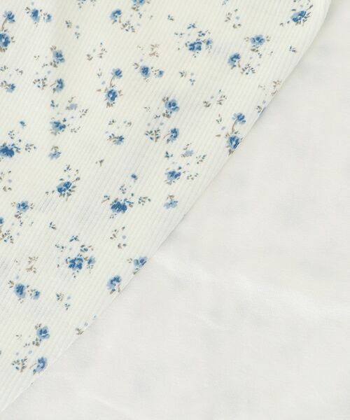 MAJESTIC LEGON（マジェスティックレゴン）の「キャミレイヤードライク半袖トップス（Tシャツ/カットソー・レディース・アイボリー/ブラック系その他/ホワイト系その他2/ピンク系その他2/ブルー系その他2・MEDIUM）」の10枚目の写真