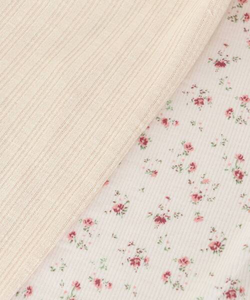 MAJESTIC LEGON（マジェスティックレゴン）の「キャミレイヤードライク半袖トップス（Tシャツ/カットソー・レディース・アイボリー/ブラック系その他/ホワイト系その他2/ピンク系その他2/ブルー系その他2・MEDIUM）」の11枚目の写真