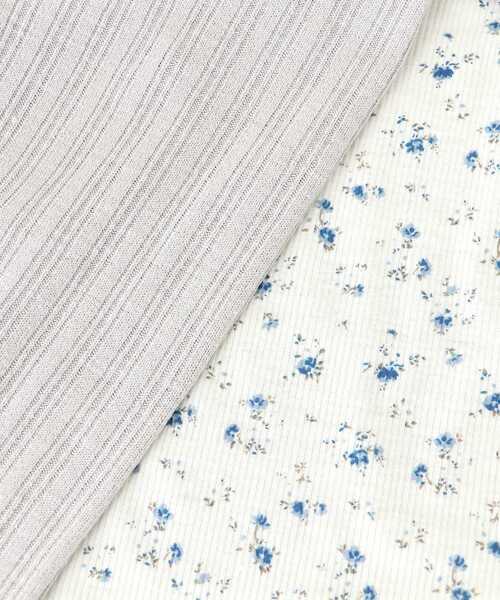 MAJESTIC LEGON（マジェスティックレゴン）の「キャミレイヤードライク半袖トップス（Tシャツ/カットソー・レディース・アイボリー/ブラック系その他/ホワイト系その他2/ピンク系その他2/ブルー系その他2・MEDIUM）」の12枚目の写真