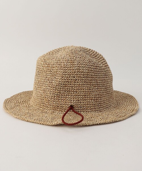 FREAK'S STORE（フリークスストア）の「PAPER CROCHE MT.HAT ペーパークロシェマウンテンハット（ハット・メンズ・ブラウン/ブラック・ONE SIZE）」の5枚目の写真