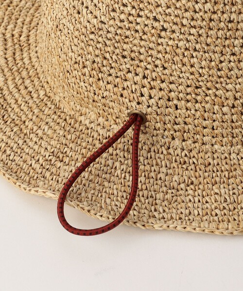 FREAK'S STORE（フリークスストア）の「PAPER CROCHE MT.HAT ペーパークロシェマウンテンハット（ハット・メンズ・ブラウン/ブラック・ONE SIZE）」の6枚目の写真