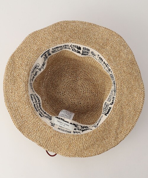 FREAK'S STORE（フリークスストア）の「PAPER CROCHE MT.HAT ペーパークロシェマウンテンハット（ハット・メンズ・ブラウン/ブラック・ONE SIZE）」の7枚目の写真