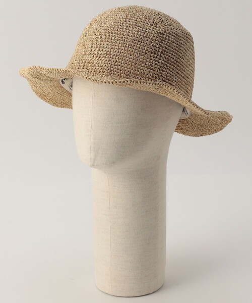 FREAK'S STORE（フリークスストア）の「PAPER CROCHE MT.HAT ペーパークロシェマウンテンハット（ハット・メンズ・ブラウン/ブラック・ONE SIZE）」の9枚目の写真