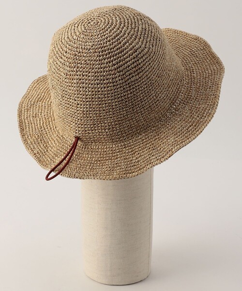 FREAK'S STORE（フリークスストア）の「PAPER CROCHE MT.HAT ペーパークロシェマウンテンハット（ハット・メンズ・ブラウン/ブラック・ONE SIZE）」の10枚目の写真