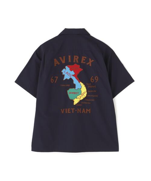 AVIREX(アヴィレックス)の「《WEB&DEPOT限定》 VIETNAM SHIRT(シャツ/ブラウス・メンズ・ネイビー/ブラック/オリーブ系・F)」の13枚目の写真