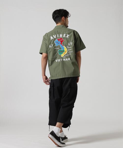 AVIREX(アヴィレックス)の「《WEB&DEPOT限定》 VIETNAM SHIRT(シャツ/ブラウス・メンズ・ネイビー/ブラック/オリーブ系・F)」の16枚目の写真