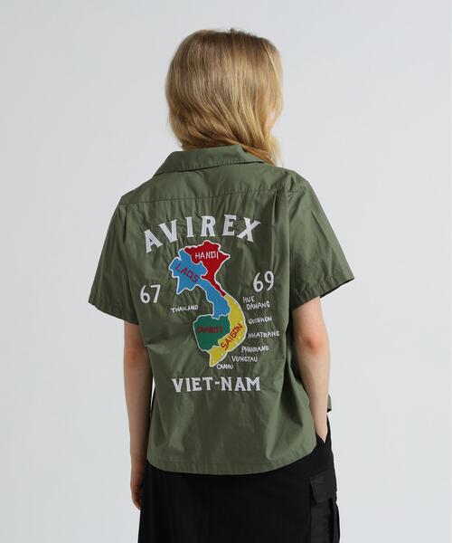 AVIREX(アヴィレックス)の「《WEB&DEPOT限定》 VIETNAM SHIRT(シャツ/ブラウス・メンズ・ネイビー/ブラック/オリーブ系・F)」の18枚目の写真