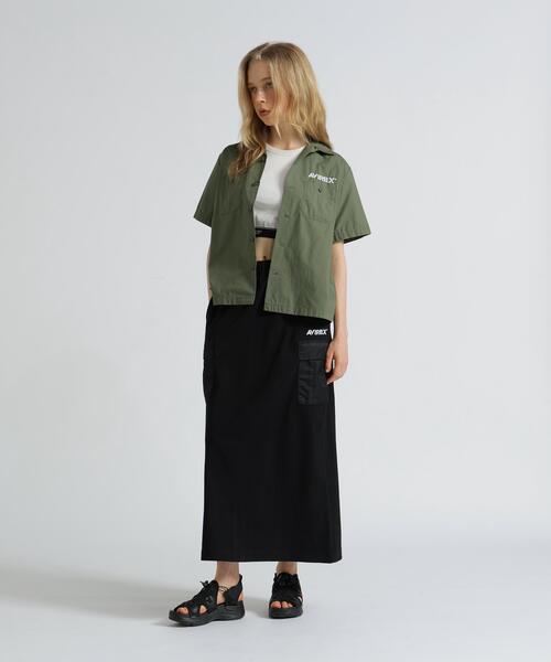 AVIREX(アヴィレックス)の「《WEB&DEPOT限定》 VIETNAM SHIRT(シャツ/ブラウス・メンズ・ネイビー/ブラック/オリーブ系・F)」の20枚目の写真
