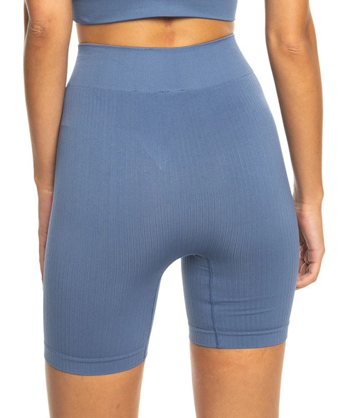 ROXY(ロキシー)の「CHILLOUT SEAMLESS RI /ロキシーストレッチリブバイクショーツ(その他パンツ・レディース・ネイビー・M/L/XS/S)」の2枚目の写真