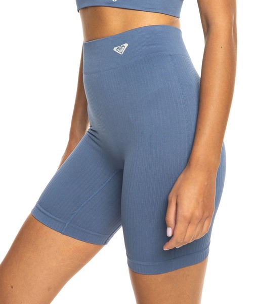 ROXY(ロキシー)の「CHILLOUT SEAMLESS RI /ロキシーストレッチリブバイクショーツ(その他パンツ・レディース・ネイビー・M/L/XS/S)」の7枚目の写真