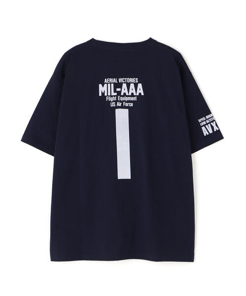 AVIREX（アヴィレックス）の「《WEB&DEPOT限定》"SMJ 101" T-SHIRT / 半袖Tシャツ / AVIREX / アヴィレックス（Tシャツ/カットソー・メンズ・ブラック/チャコールグレー/ホワイト/ネイビー・L/2XL/M/XL）」の19枚目の写真