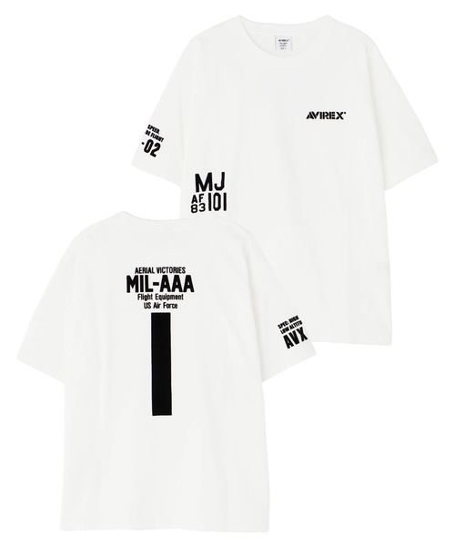 国内発送☆AVIREX☆SMJ 101 T-SHIRT WEB&DEPOT限定》