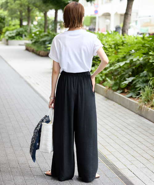 SLOBE IENA（スローブイエナ）の「《追加》PARIS NIGHT フォトTEE（Tシャツ/カットソー・レディース・ホワイト・FREE）」の4枚目の写真
