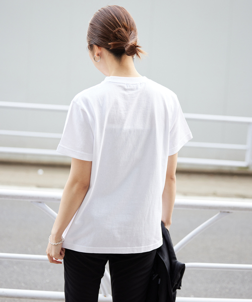 SLOBE IENA（スローブイエナ）の「《追加》PARIS NIGHT フォトTEE（Tシャツ/カットソー・レディース・ホワイト・FREE）」の13枚目の写真