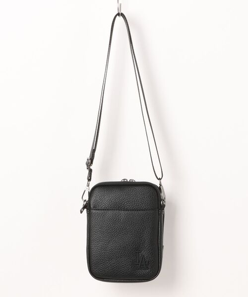 MLB（メジャーリーグベースボール）の「MLB ショルダーバッグ（ショルダーバッグ・レディース・ブラック/ブラック系その他2/ブラック系その他・FREE）」の2枚目の写真