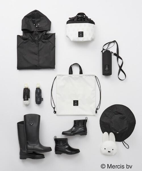 OPAQUE.CLIP(オペークドットクリップ)の「【miffyコラボ】ポケッタブルアドベンチャーハット(ハット・レディース・オフホワイト/ブラック・00)」の6枚目の写真