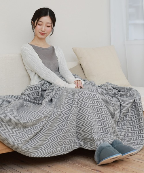 ブランケット カシミヤ100% 大判 厚手（ブランケット）｜sankyo shokai